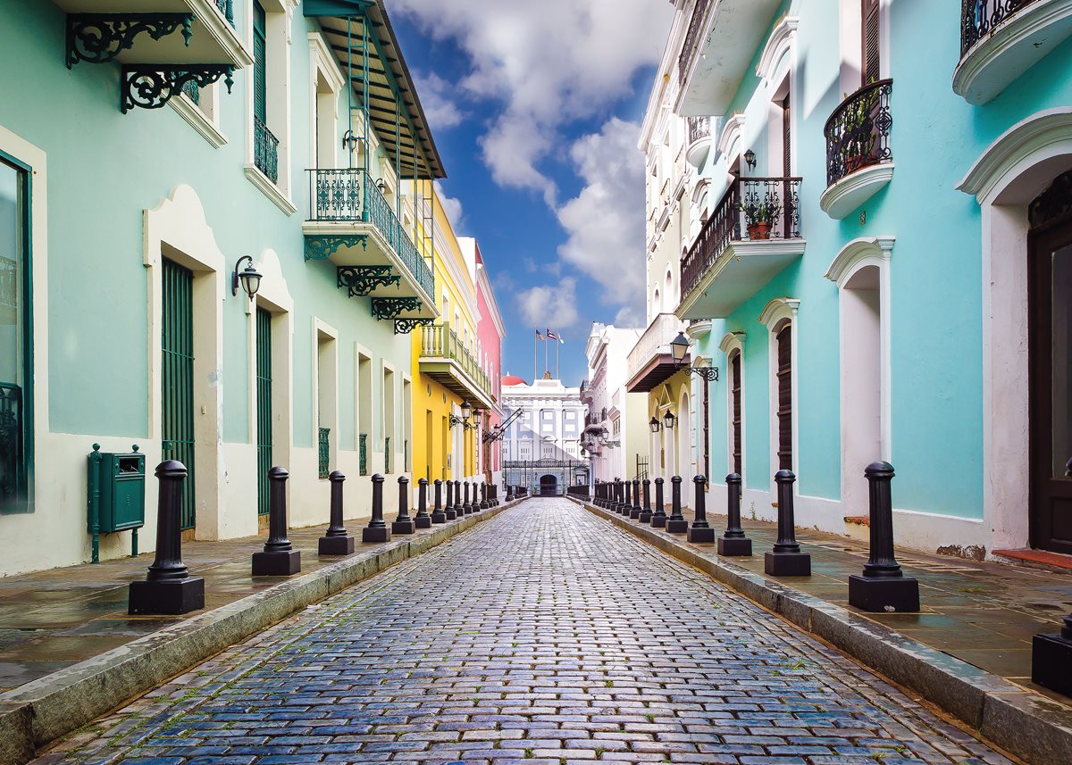 Colorful Old San Juan.