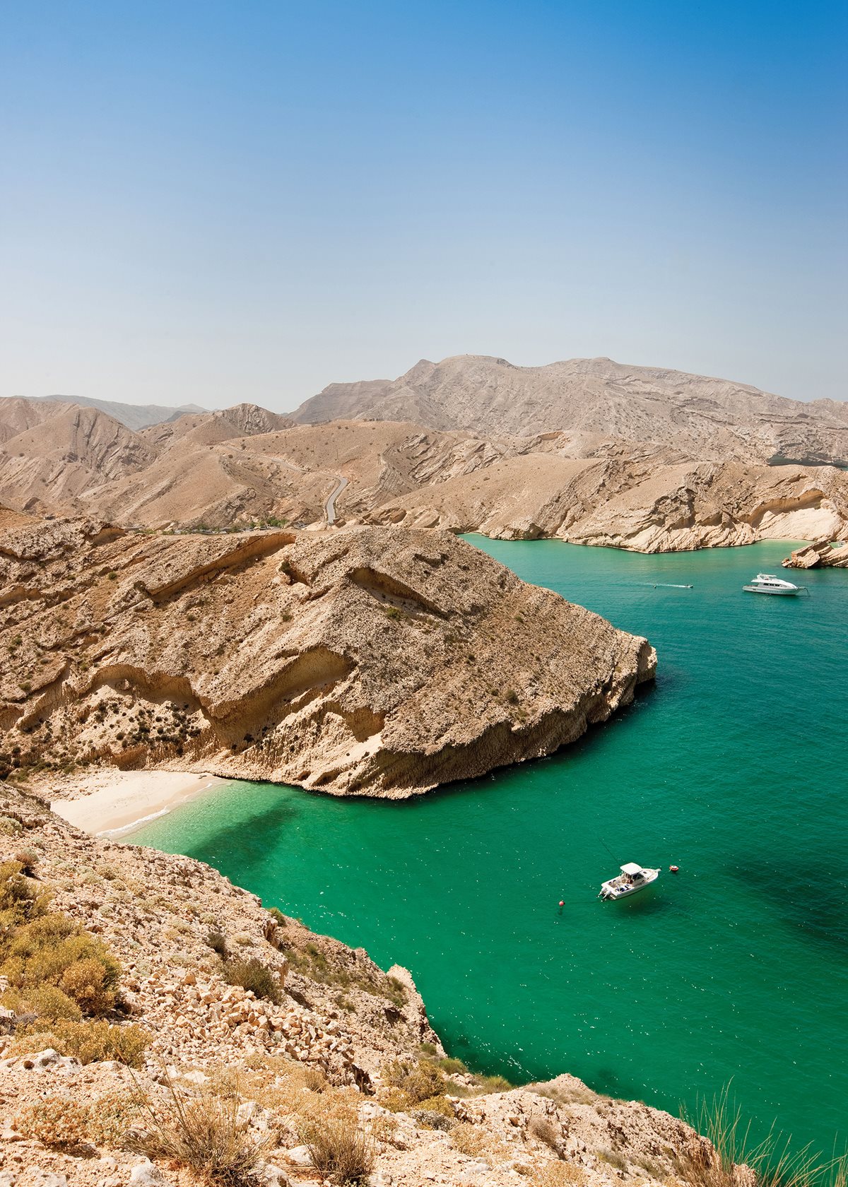Oman’s Musandam fjords.
