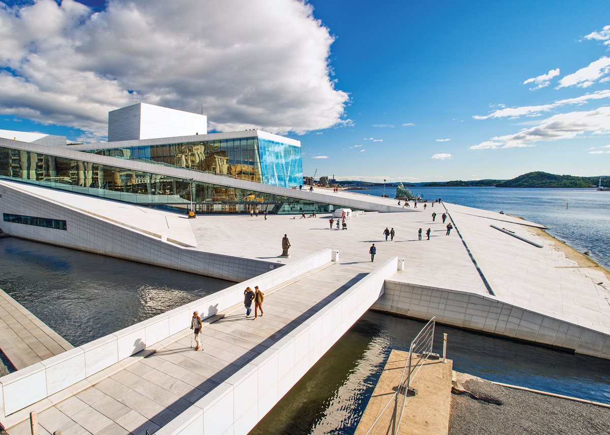 Oslo’s Opera House.
