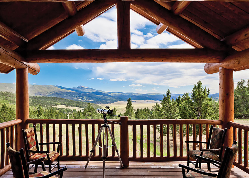 A Southwest stunner: Costilla Lodge at Ted Turner Reserves.