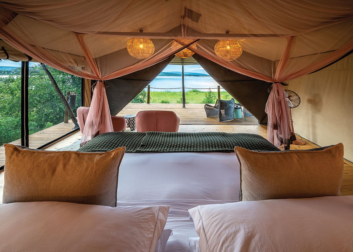 Wilderness Safaris’ new Magashi Camp in Rwanda.